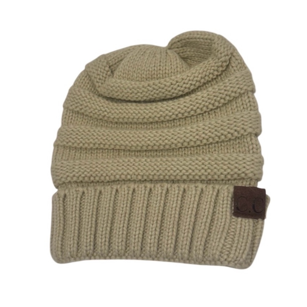 C.C BOUTIQUE TAN WOMEN’s Beanie cap women’s size OS